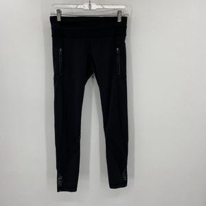 Lululemon Black Crop Leggings 6